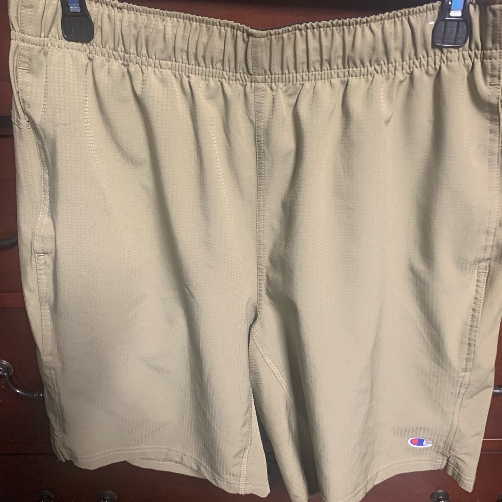 Champion Beige Athletic Shorts